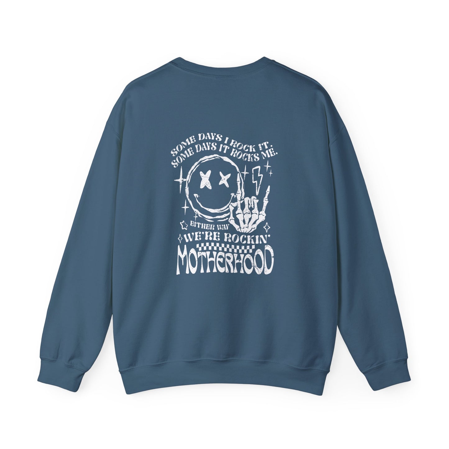 Lazy Bones Adult Unisex Sweatshirt - Rocking Motherhood