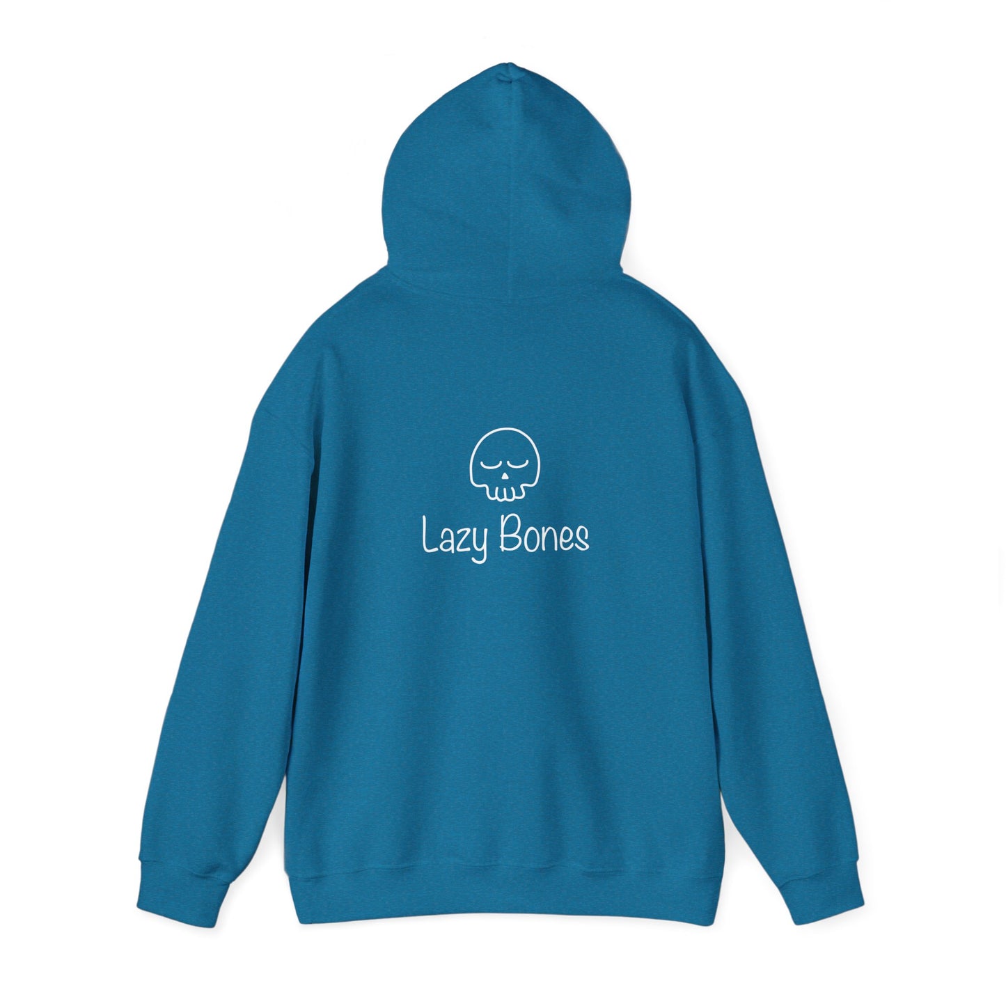 Lazy Bones Adult Unisex Hooded Sweatshirt