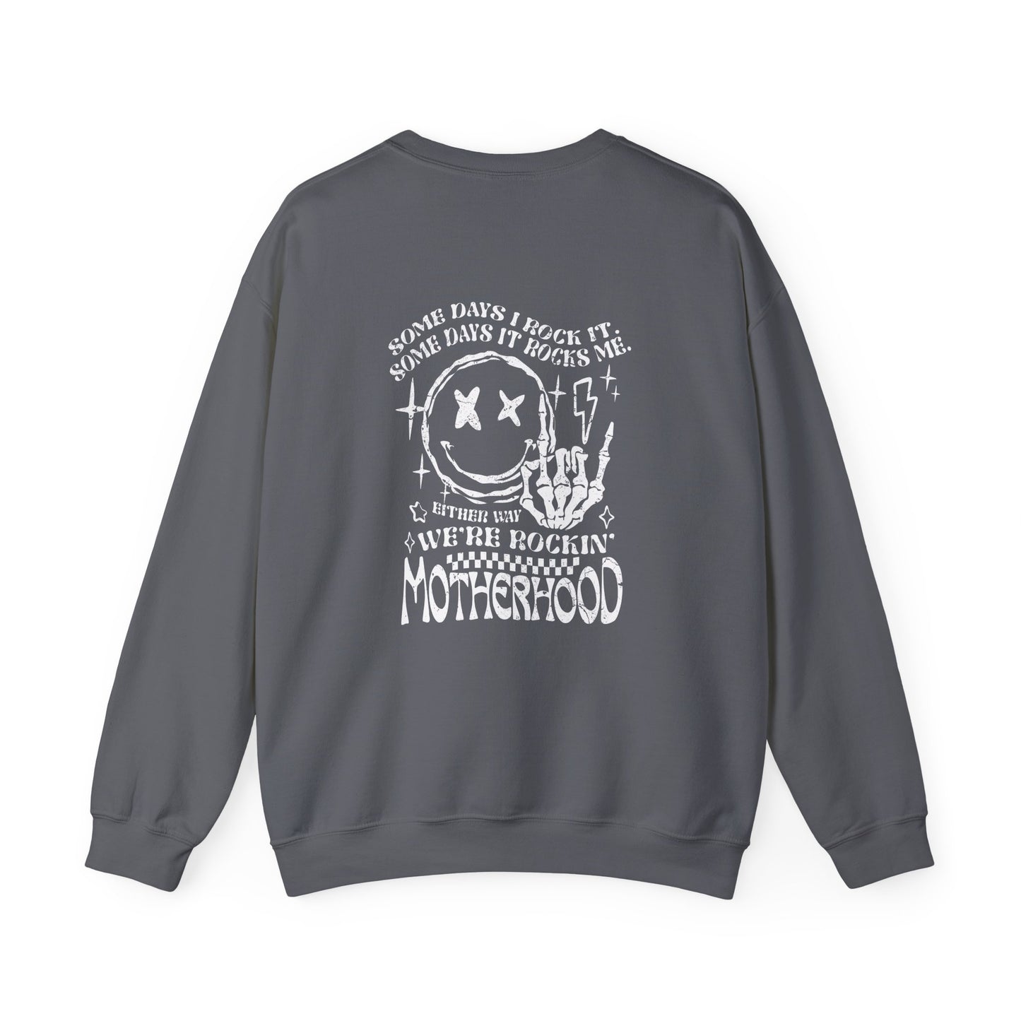 Lazy Bones Adult Unisex Sweatshirt - Rocking Motherhood