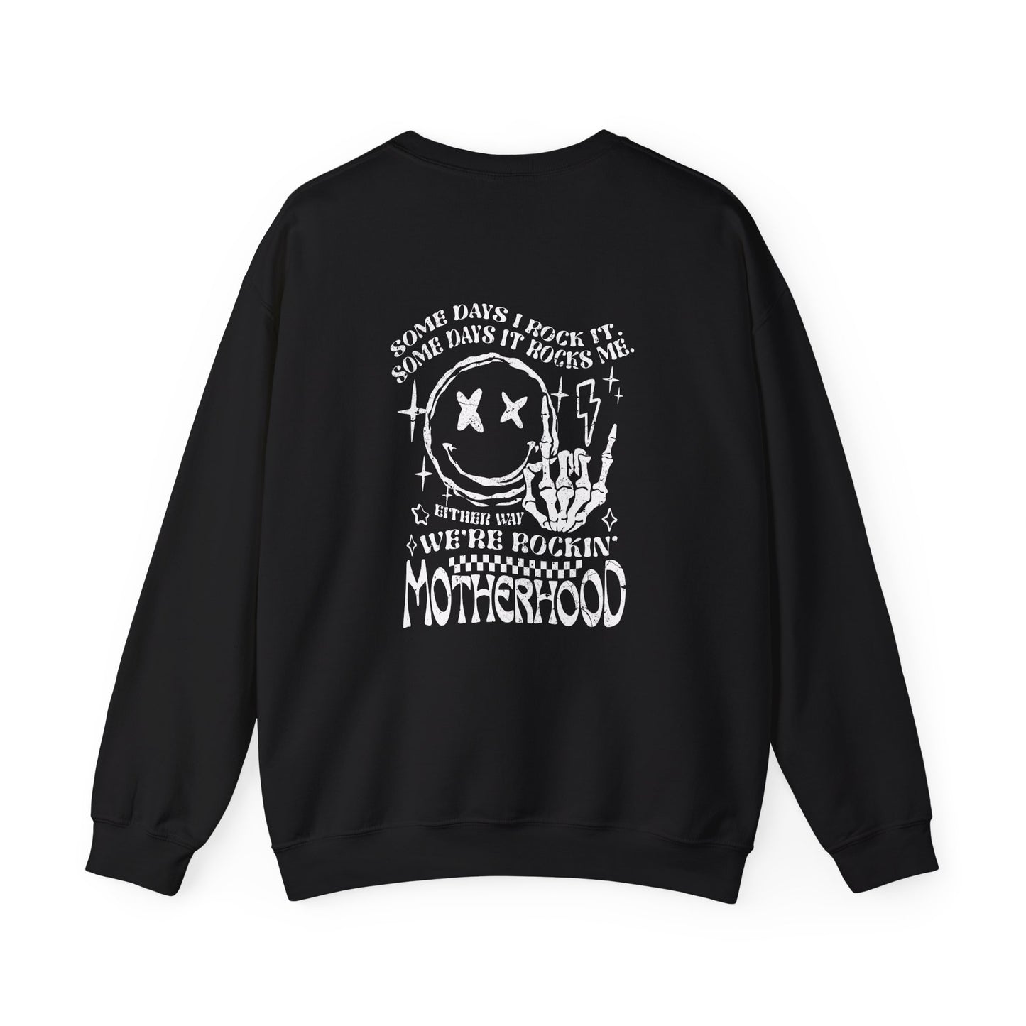 Lazy Bones Adult Unisex Sweatshirt - Rocking Motherhood