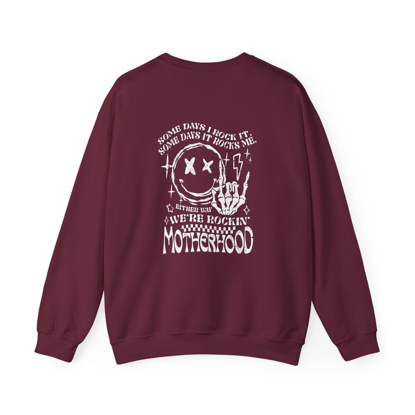 Lazy Bones Adult Unisex Sweatshirt - Rocking Motherhood