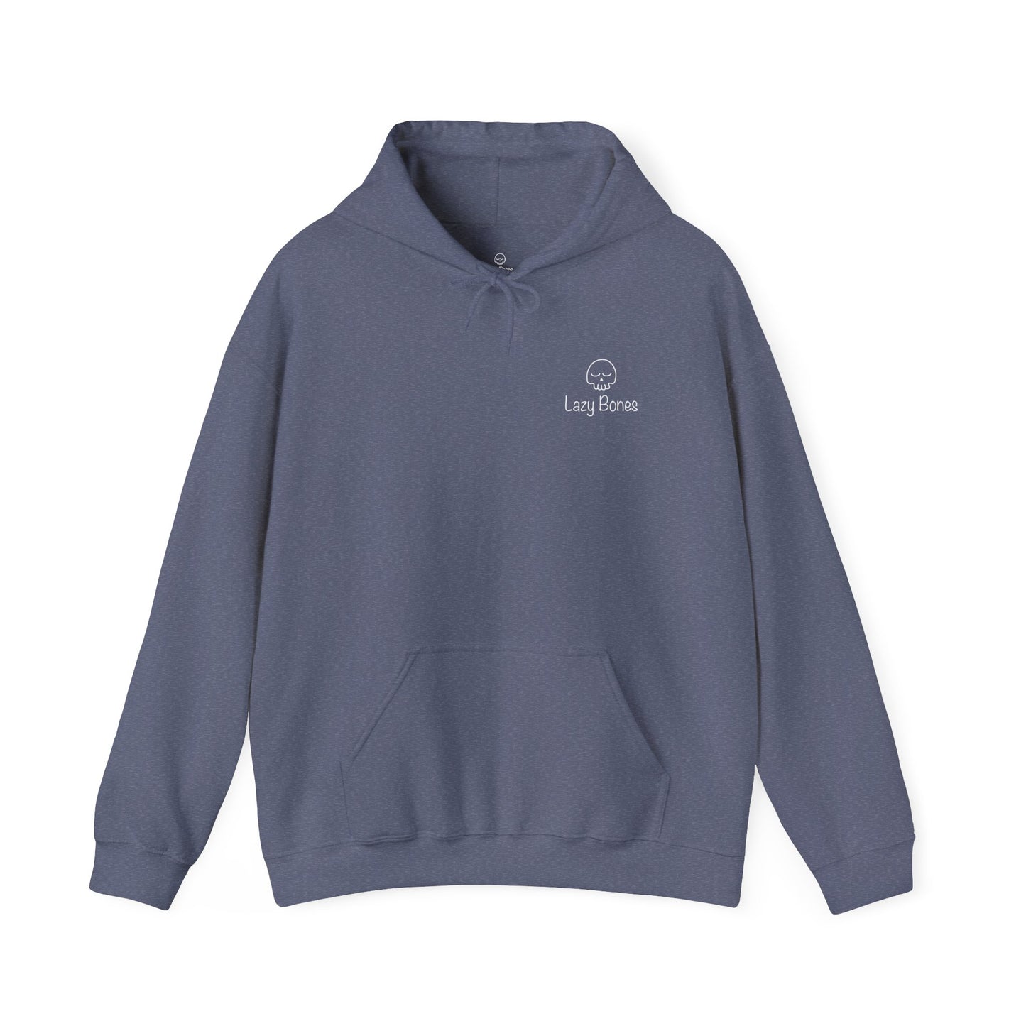 Lazy Bones Adult Unisex Hooded Sweatshirt