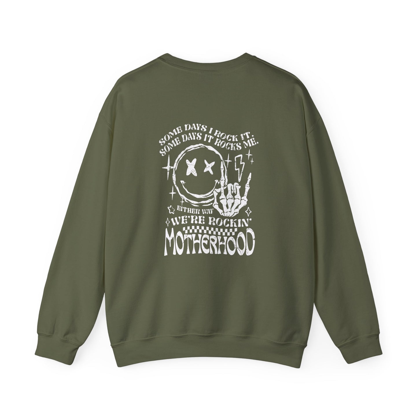 Lazy Bones Adult Unisex Sweatshirt - Rocking Motherhood