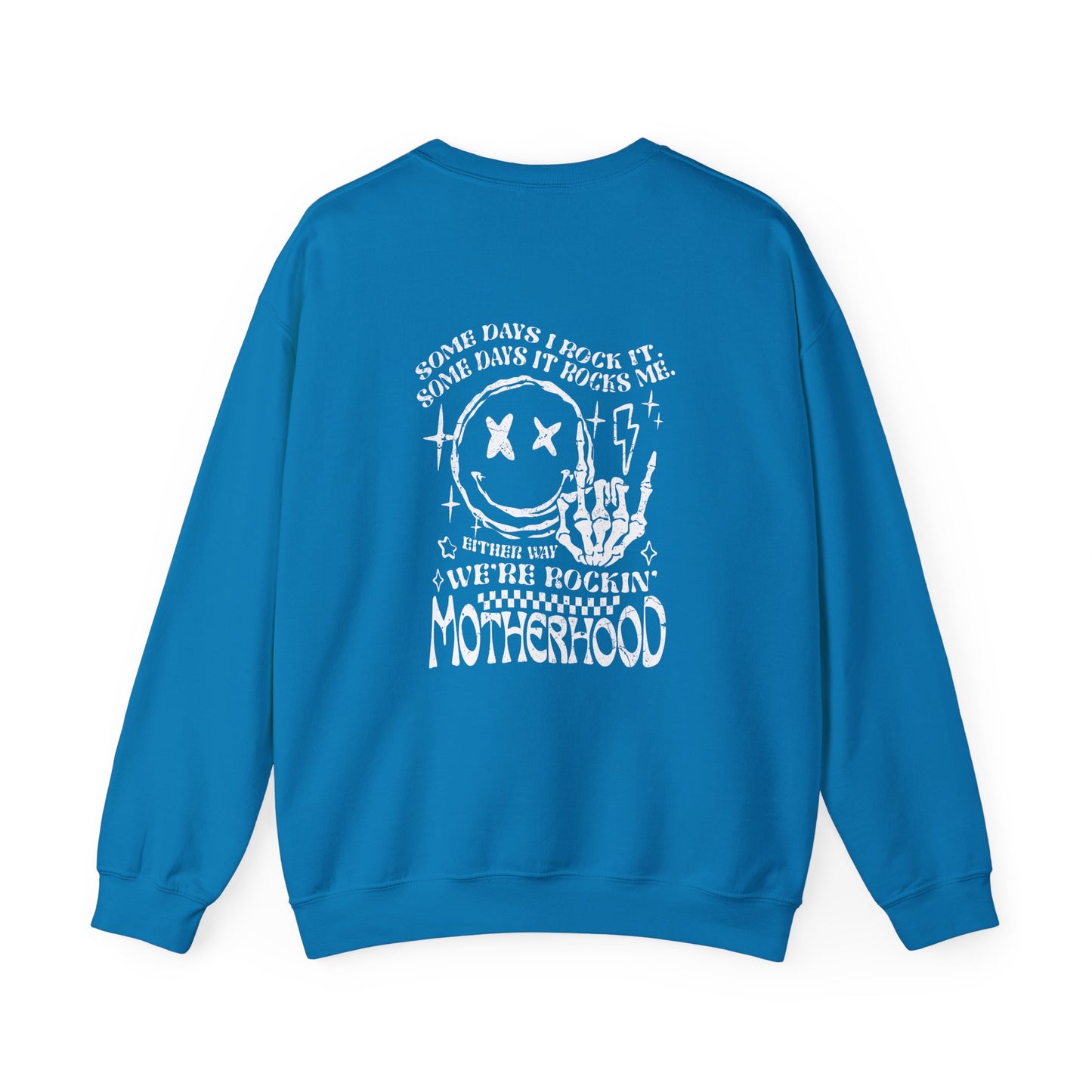 Lazy Bones Adult Unisex Sweatshirt - Rocking Motherhood