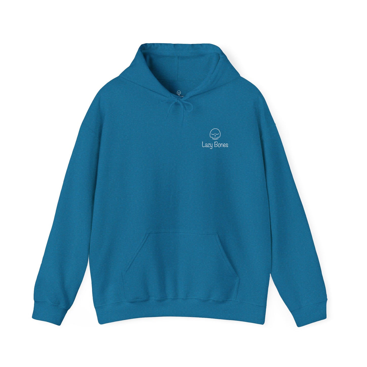 Lazy Bones Adult Unisex Hooded Sweatshirt