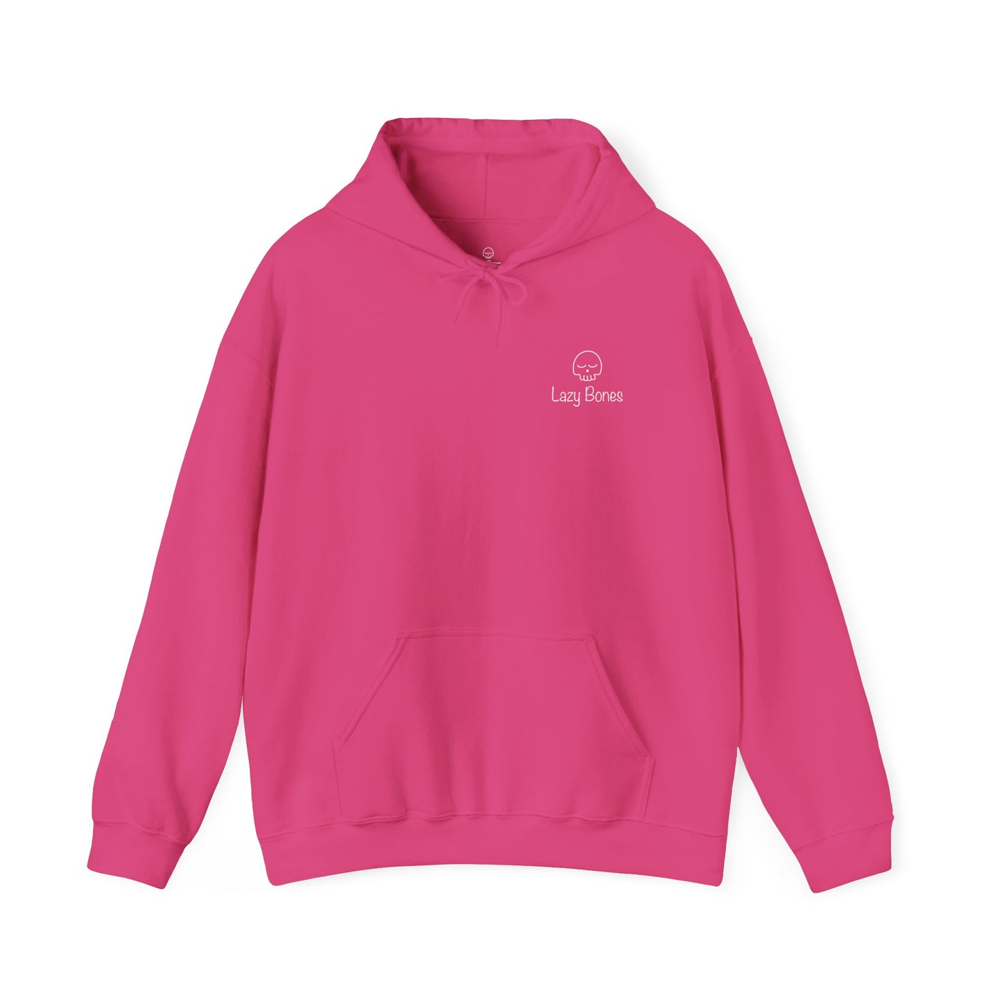 Lazy Bones Adult Unisex Hooded Sweatshirt