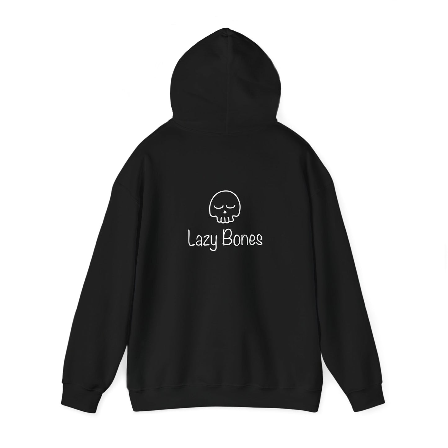 Lazy Bones Adult Unisex Hooded Sweatshirt