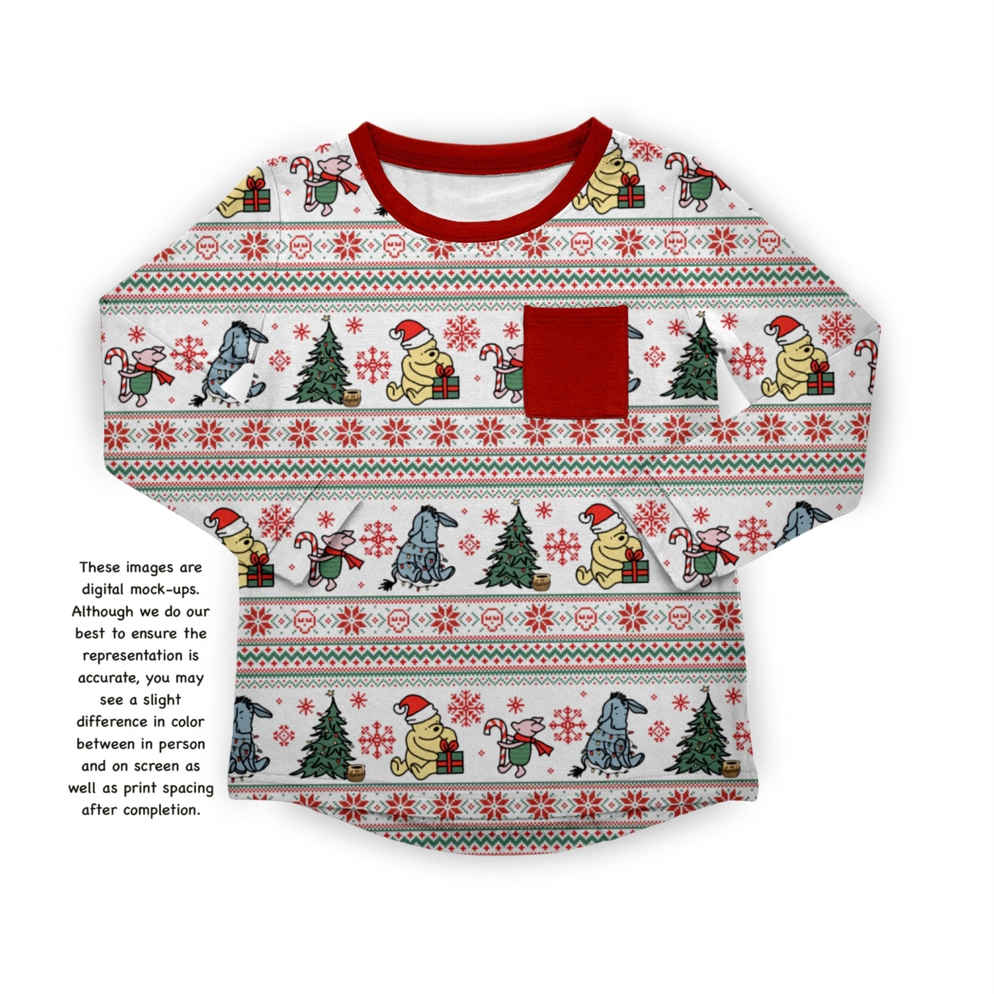 Hundred Acre Christmas Pocket Tee *PRESALE *