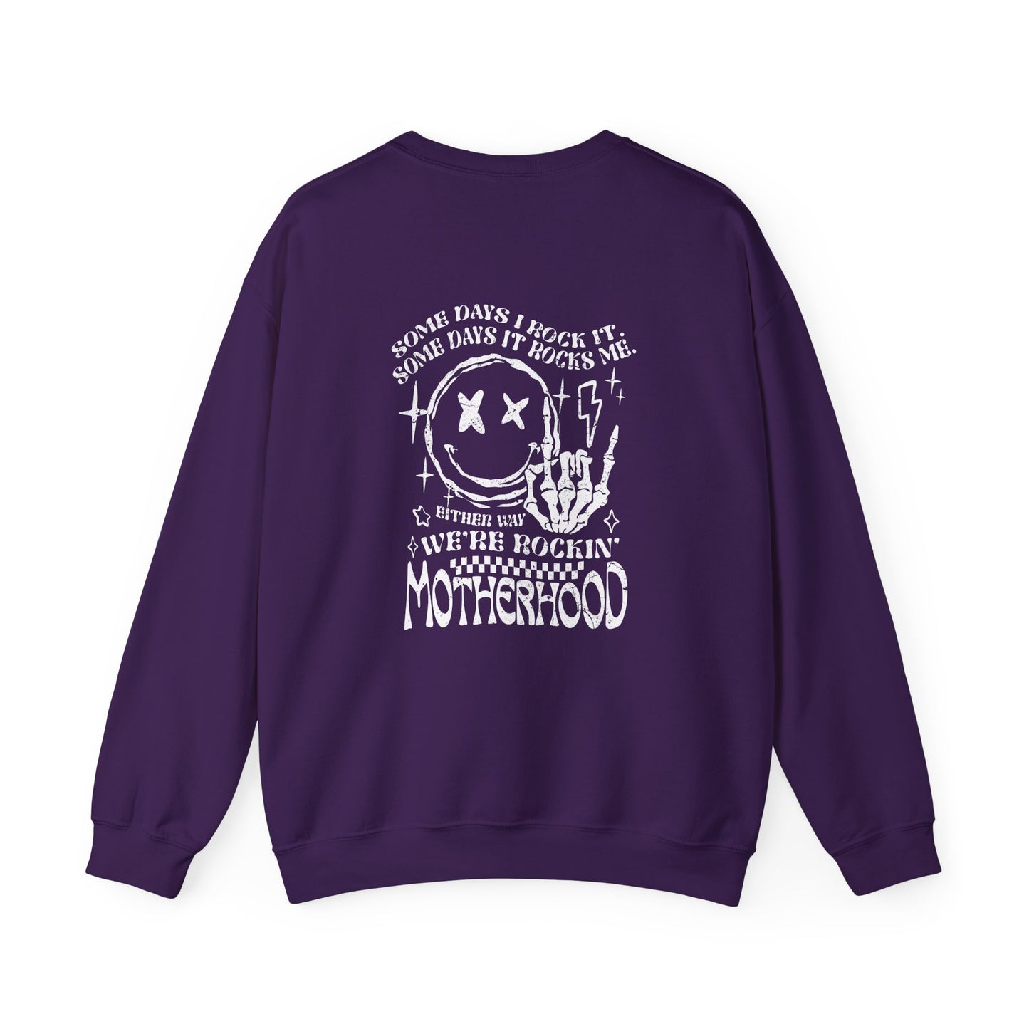 Lazy Bones Adult Unisex Sweatshirt - Rocking Motherhood