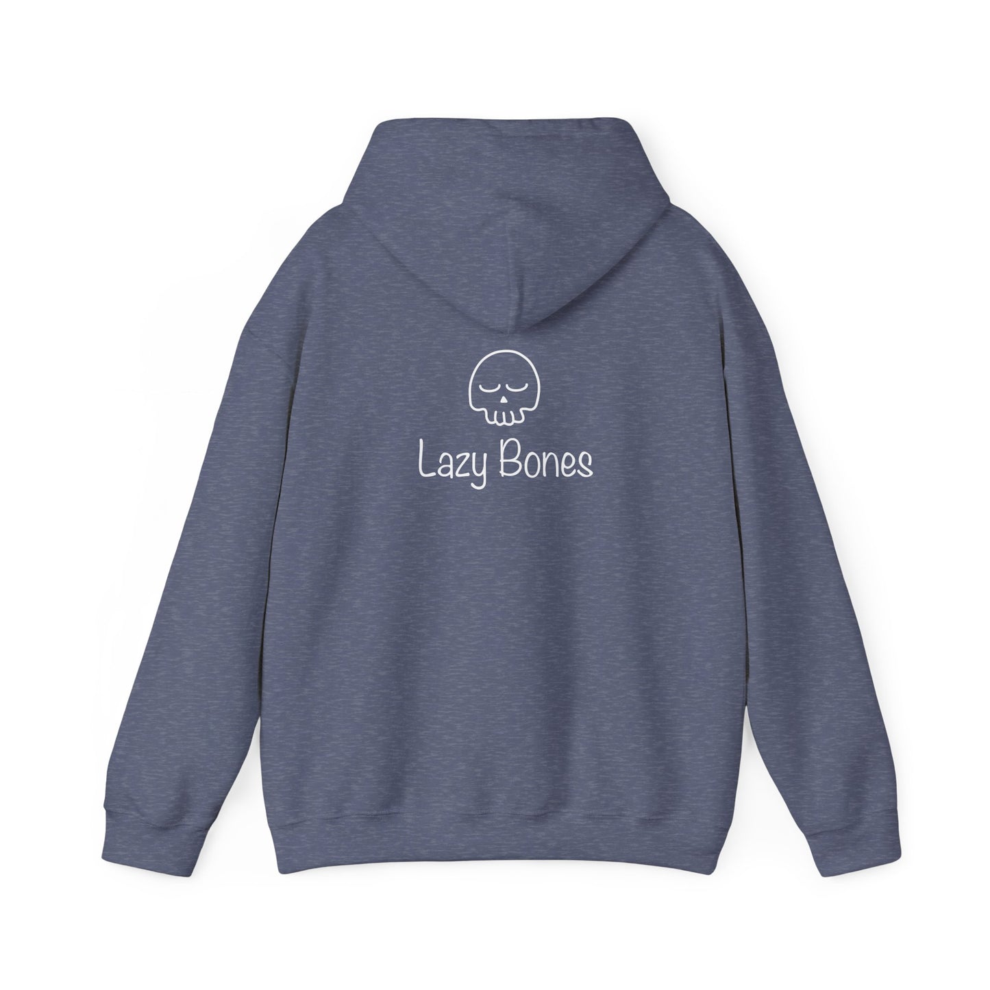 Lazy Bones Adult Unisex Hooded Sweatshirt