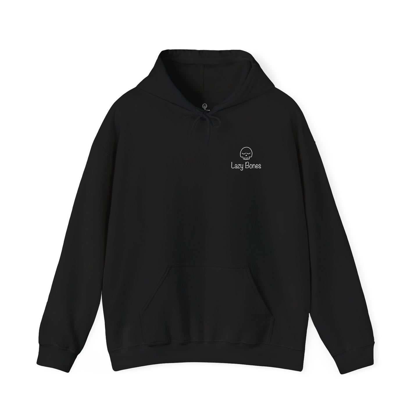 Lazy Bones Adult Unisex Hooded Sweatshirt