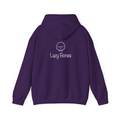 Lazy Bones  Adult Unisex Hooded Sweatshirt