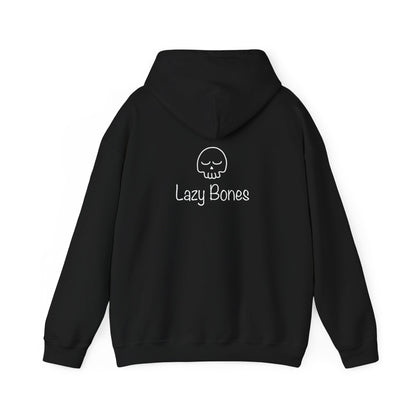 Lazy Bones  Adult Unisex Hooded Sweatshirt