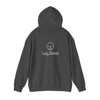 Lazy Bones  Adult Unisex Hooded Sweatshirt