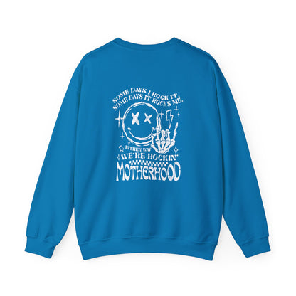 Lazy Bones Adult Unisex Sweatshirt - Rocking Motherhood