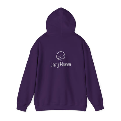 Lazy Bones  Adult Unisex Hooded Sweatshirt