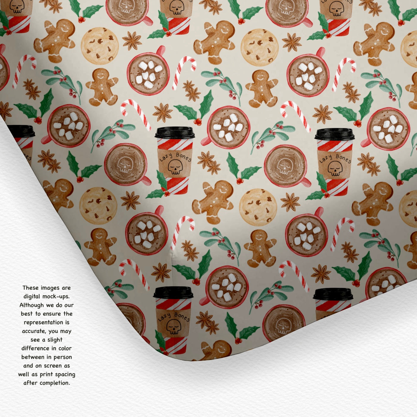 Lazy Bones Cocoa Co Crib Sheet *PRESALE*