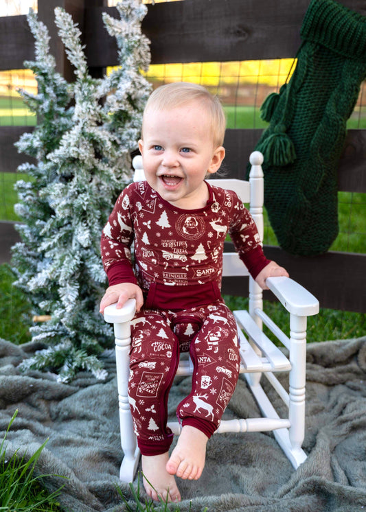 Vintage Christmas Romper