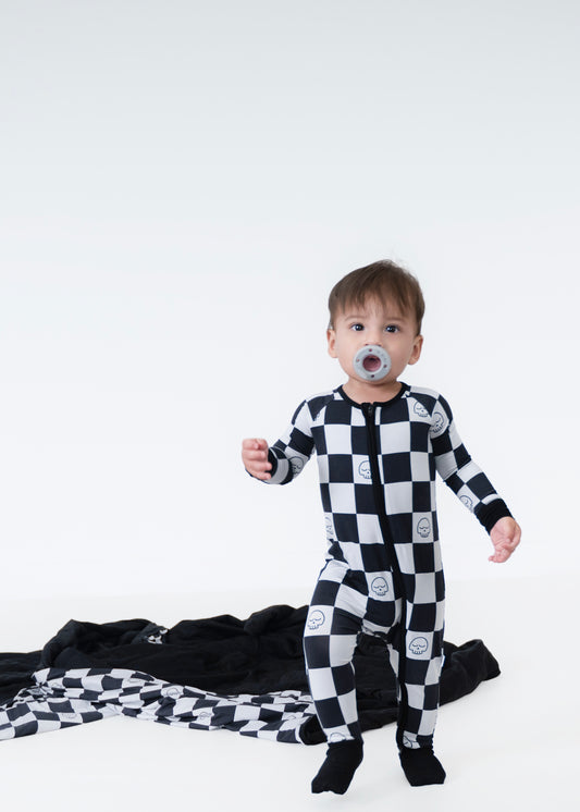 Checkered Vibes Adult Blanket