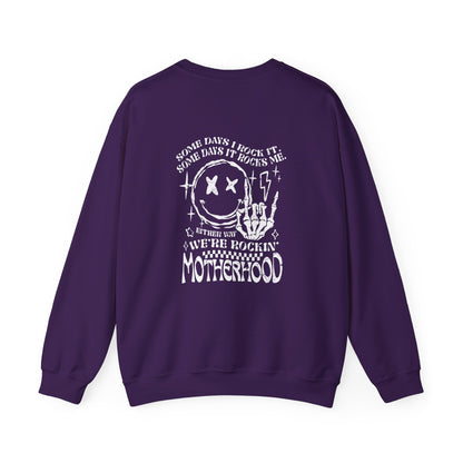 Lazy Bones Adult Unisex Sweatshirt - Rocking Motherhood