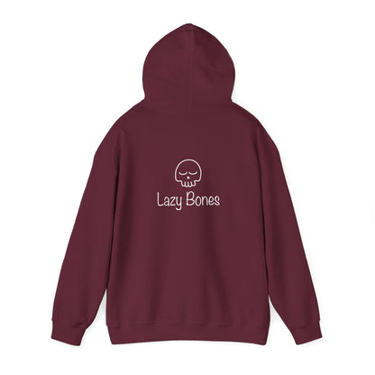 Lazy Bones  Adult Unisex Hooded Sweatshirt