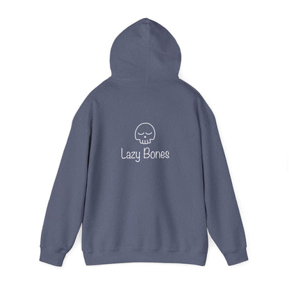 Lazy Bones  Adult Unisex Hooded Sweatshirt