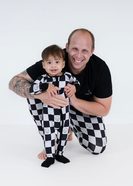Checkered Vibes Adult Joggers