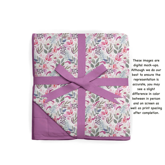 Mauve Meadows Adult Blanket *PRESALE*