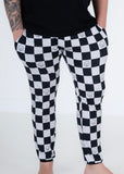 Checkered Vibes Adult Joggers