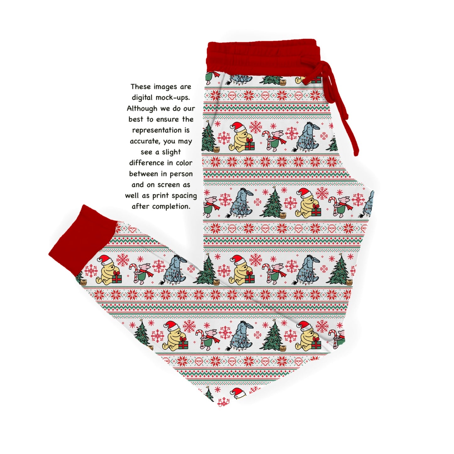 Hundred Acre Christmas Adult Joggers *PRESALE*
