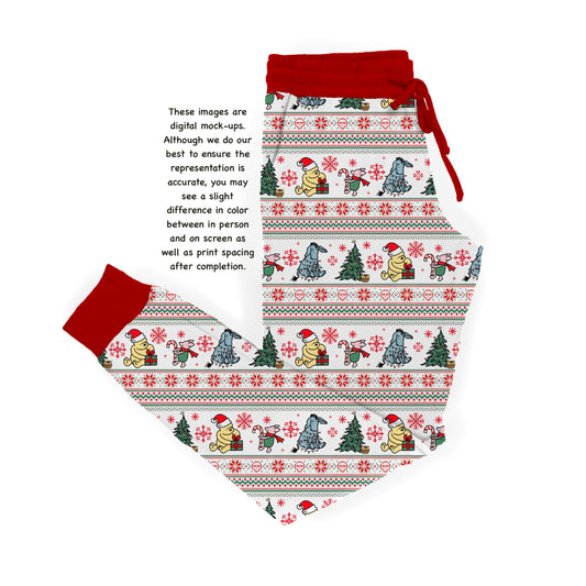 Hundred Acre Christmas Adult Joggers *PRESALE*