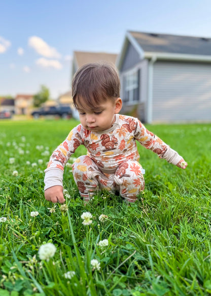 Acorn Trails Pocket Romper